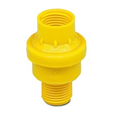 Slika Tlačni ventil, rumene barve, 1 bar