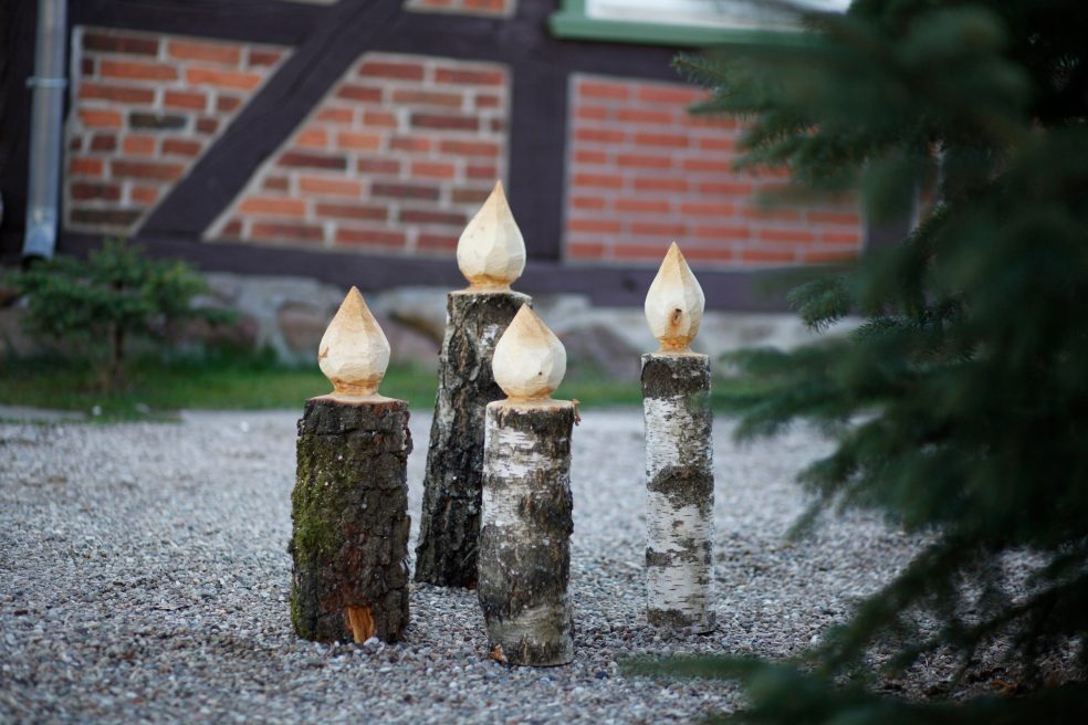 Sami izdelajte sveče iz lesa